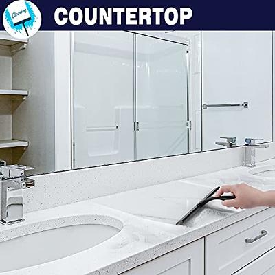 Shower Squeegee for Glass Door 12-Inch Stainless Steel Bathroom