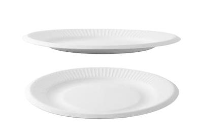 Stock Your Home 6-Inch Paper Plates Uncoated, Everyday Disposable Dessert Plates  6 Paper Plate Bulk, White, 500 Count Five Hundred Pack