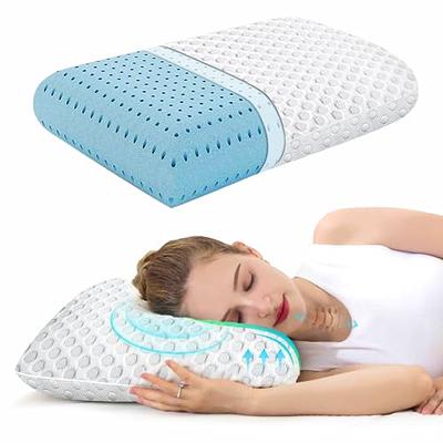 Cooling Side Sleeper Pillow - Neck Pillows for Pain Relief