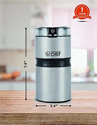 Electric Coffee Grinder - Stainless Steel Blades Grinder For Coffee Bean,  Seed ,nut ,spice Herb Pepper : Target