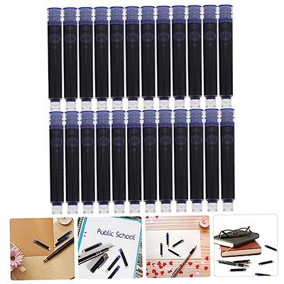  Kosiz 60 Pieces Plastic Beadable Pen Bulk Black Ink Plastic  Beaded Ballpoint Pens with 60 Pieces Thankful Packaging Bags for Kids  Students Presents Office School Supplies (Black, White) : Office Products