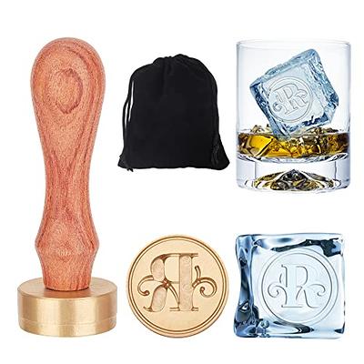 OLYCRAFT Letter R Ice Stamp 1.2 Ice Cube Stamp Letter Ice Stamp Brass  Stamp Head with Wood Handles and Removable Brass Head for Ice Cubes Drinks  Bar Making DIY Crafting - Yahoo