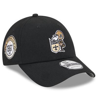 Men's New Era Cream/Black New Orleans Saints 2022 Sideline 59FIFTY Fitted  Hat