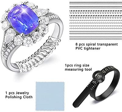 Invisible Ring Size Adjuster for Loose Rings, Clear Silicone Ring