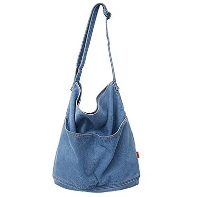 Denim Crossbody Bag - Free Shipping For New Users - Temu United Kingdom