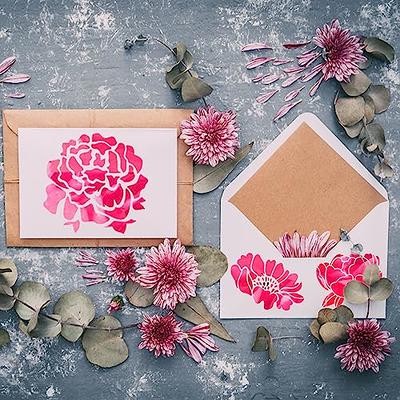 Obookey 25PCS Aesthetic Flower Stencils for Painting on Wood Reusable Peony  Stencils for Painting on Walls DIY Drawing Templates Stencils for Crafts on  Canvas Home Wall Porch Decor - Yahoo Shopping