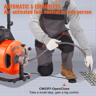 50 ft. Power-Feed Drain Cleaner with GFCI