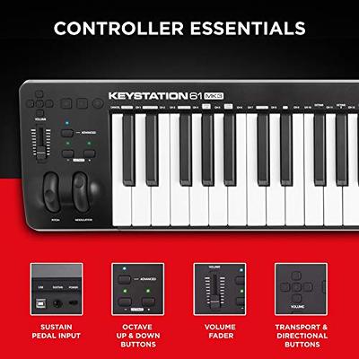 M-Audio Keystation 61 MK3 - Synth Action 61 Key USB MIDI Keyboard