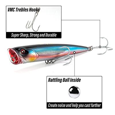  Dr.Fish Saltwater Fishing Lures 5 Inches Surf Fishing