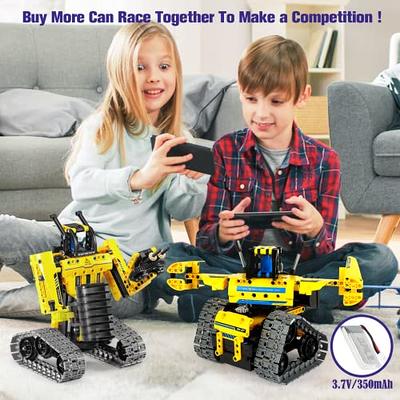 LECPOP STEM Toy Building Sets for Kids Ages 8-12, 5-in-1 Remote & APP  Construction Blocks Engineering Excavator/Robot, Educational DIY Erector  Sets for Boys and Girls (430 Pcs) - Yahoo Shopping