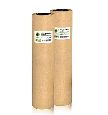 Brown Kraft Paper Roll - 18 x 1,200 (100') 100% Recycled - Ideal