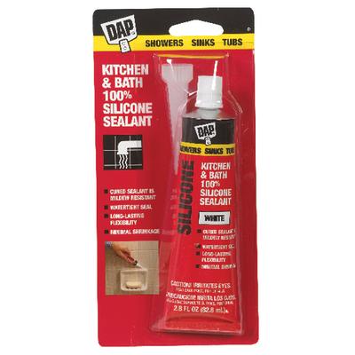 DAP 9.8 oz. Stainless Steel Commercial Kitchen 100% Silicone Sealant 70798  08660