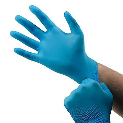 100 Vinyl Gloves Large L 100, Powder Free Extra Strong