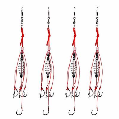 2 Pack Fishing Feeder Cage Durable Fishing Feeder Bait Cage Spring