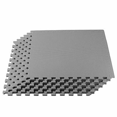 American Floor Mats Sport 8mm Heavy Duty Rubber Flooring - Interlocking  Rubber Tile (23 x 23) 10% Grey - Single Tile - Corner - Yahoo Shopping