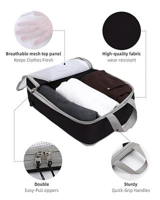 6 Set Packing Cubes for Suitcases, kingdalux Travel Luggage