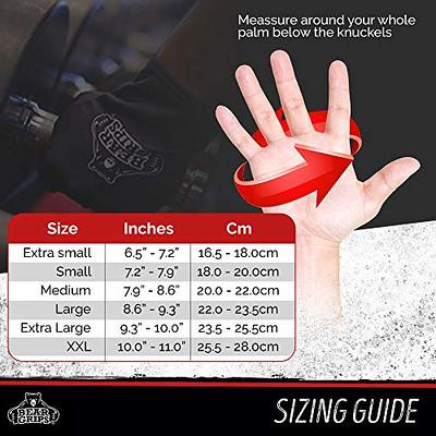 Bear Grips Weight Lifting Gloves for Men & Women | Half Finger Lifting  Gloves | Full Finger Workout Gloves for Men | No Finger Exercise Gloves l