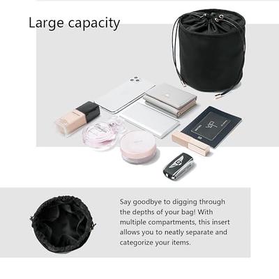 Large Capacity Purse Organizer Nylon Multiple Pockets Handbag