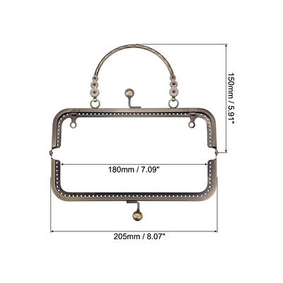 Fashion Metal Frame Kiss Clasp Lock For Handbag Purse Coin Bag DIY Craft