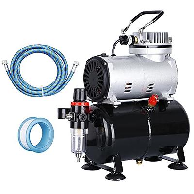 Airbrush Compressor Set Airbrush Starting Kit Air Compressor with 3L Tank  Oilles