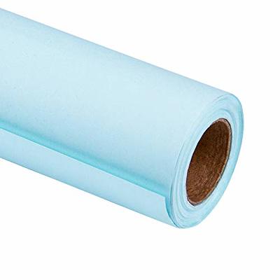 RUSPEPA White Kraft Paper Roll - 48 inch x 100 Feet - Recycled Paper Perfect for