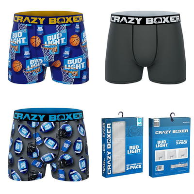 CRAZYBOXER Men's Underwear Comfortable Soft Boxer Brief Breathable at   Men's Clothing store