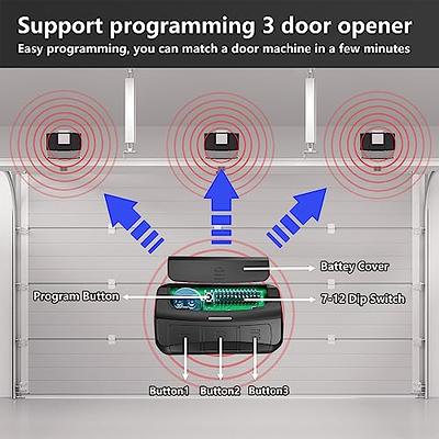 2 Garage Outlet Universal Garage Door Opener Remote for Clicker Liftmaster  Chamberlain Genie Linear 375LM 375UT KLIK1U - Yahoo Shopping