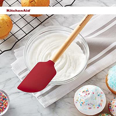 KitchenAid Red Silicone Spatula Scraper at