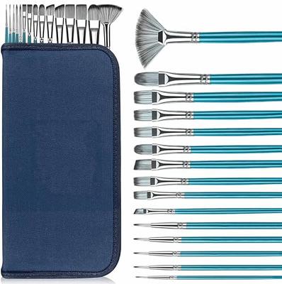 Paint Brush Set,Rosmax Artist Paint Brushes-Nylon Hair and 15 Different  Sizes for Acrylic Painting,Oil,Watercolor,Fabric-Great for Kids Adult  Drawing Arts Crafts Supplies or Beginners,Professional - Yahoo Shopping