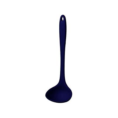 Swanky Soup Ladle by OTOTO - Soup Spoon, Silicone Spoon, Gravy Ladle,  Floating Soup Ladles for Serving - Swan Ladles For Cooking