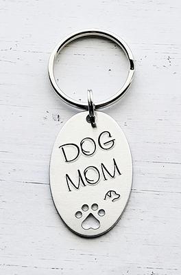 Personalized Dog Photo Engraved Keychain