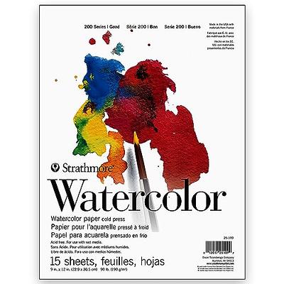 XL Series Watercolor Paper, Bulk Pack, 9X12 Inches, 100 (90Lb/185G) -  Artist Paper For Adults And Students - Watercolors, Mixed Media, Markers  And Art Journaling 