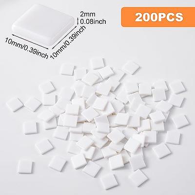 CHANZET Mosaic Tiles for Crafts 200pcs, White Resin Mosaic Tiles Squares  1x1cm for DIY Crafts Plates Picture Photo Frames Flower Pots Handmade  Jewelry Decorative Tiles - Yahoo Shopping