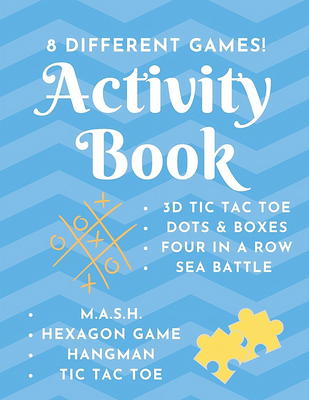 Pen and Paper Games: A 2 Player Activity Book of Tic Tac Toe, Dots & Boxes,  Connect Four, and Hangman - Fun Activities for Family Time