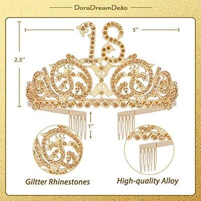 18 Sash & Tiara For Happy 18Th Birthday Decorations Girls, 18-Year-Old Girl  Gifts, Decorations, Party Gifts - Yahoo Shopping