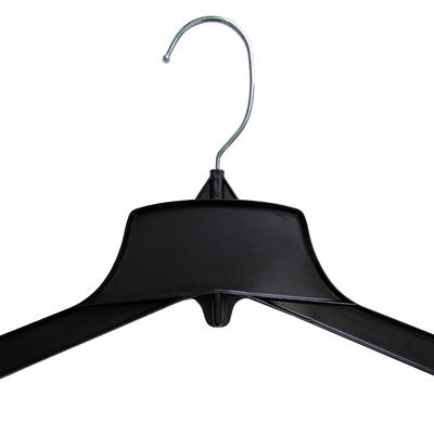 Hanger Central Recycled Heavy Duty Plastic Hangers, Short Polished Metal  Swivel Hooks, 17 inch, 100 Pack - Yahoo Shopping