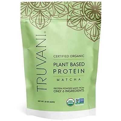 Truvani Organic Plant Based Chocolate Protein Powder