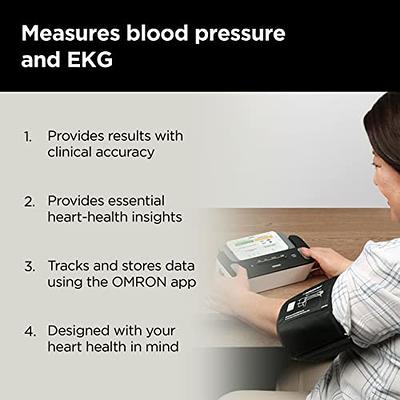 EKG/ECG Monitor & App + Wireless Upper Arm BPM