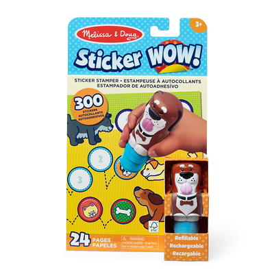 Melissa & Doug Sticker WOW!™ 24-Page Activity Pad and Sticker Stamper, 300  Stickers, Arts and Crafts Fidget Toy Collectible Character – Dog - Yahoo  Shopping