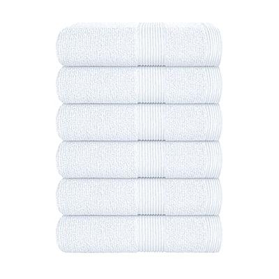 BELIZZI HOME Ultra Soft 6-Piece Hand Towel Set 16x28 - 100% Ringspun Cotton  - Durable & Highly Absorbent Hand Towels - Ideal for use in Bathroom,  Kitchen, Gym, Spa & General Cleaning 