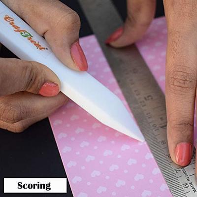 CrafTreat Teflon Bone Folder and Scoring Tool - Large Bone Folder