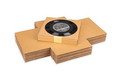 50 Pcs Vinyl Record Shipping Boxes Vinyl Record Mailers 12.6'' x 12.6'' x  1.18'' Easy Fold Album Mailer Boxes Adjustable Height Cardboard Mailing  Boxes with 50 Tapes for Packaging Storage (Black) - Yahoo Shopping