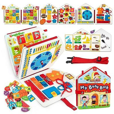 Coogam Toddler Felt Montessori Busy Book, Activity Sensory Boards