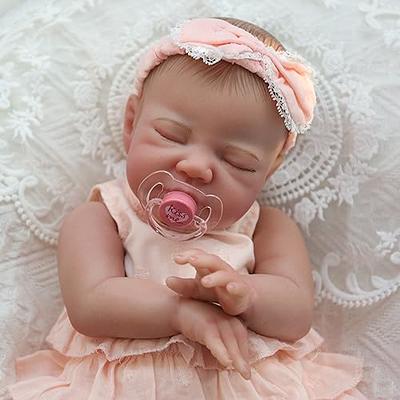  JIZHI Lifelike Reborn Baby Dolls - 18 Inch-Soft Body  Realistic-Newborn Baby Dolls American Sleeping Girl Real Life Dolls with  Clothes and Toy Accessories Gift for Kids Age 3+ : Toys 