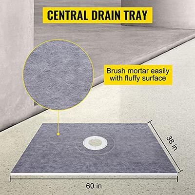 Shower Floor Drain Kit,Compatible with Schluter Systems kerdi Shower Drain,Shower  Drain Cover Kit with 4 Inch Stainless Steel Drain Grate,ABS 2 Inch  Flange(Chrome) - Yahoo Shopping