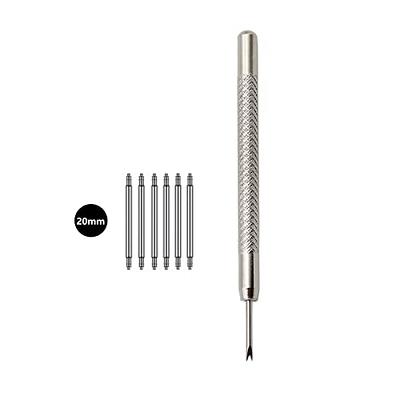 LYECUN 20mm Watch Pins, 6 Pcs Watch Band Pins, 304 Stainless Steel Watch  Spring Bars, Spring Bar Tool for Watch Band - Yahoo Shopping