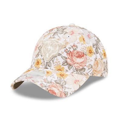 Pittsburgh Steelers New Era Bloom 9TWENTY Adjustable Hat - Cream