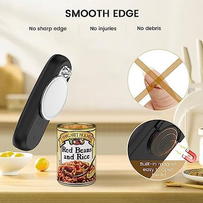 Farberware Black and Red Hands-Free Battery-Operated Can Opener