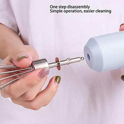 Egg Beater 5-Speed Cordless Portable Mixer Electric Hand Mixer