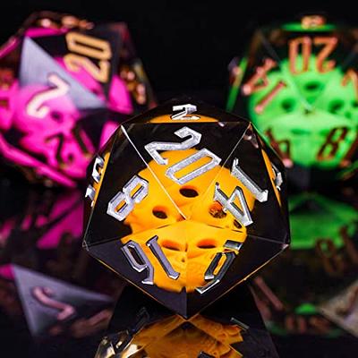  20 Sided DND Dice,D20 Giant Polyhedral Dice,55mm Titan